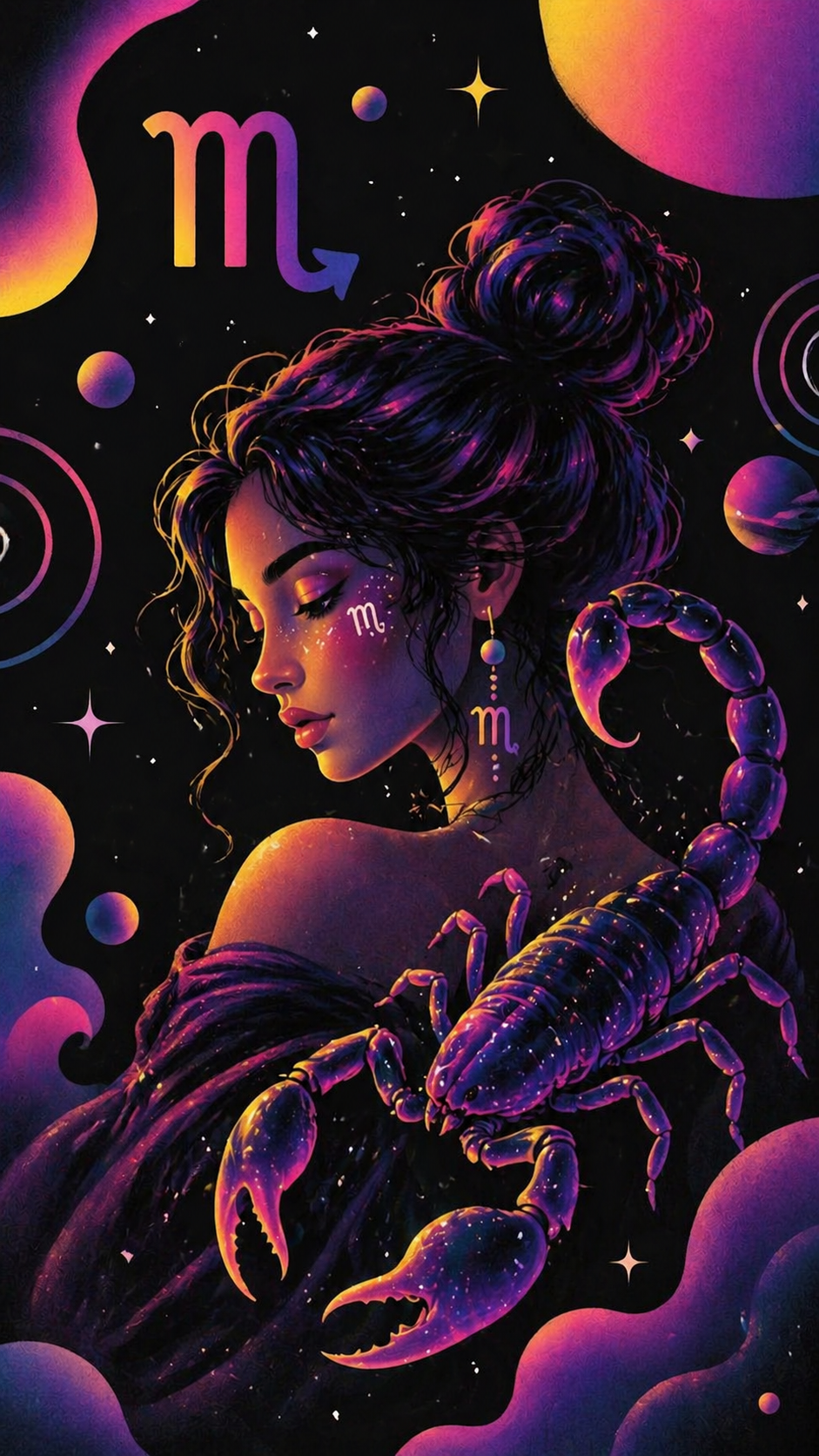 Venüs eşleşme kartı örneği: Akrep burcu profili